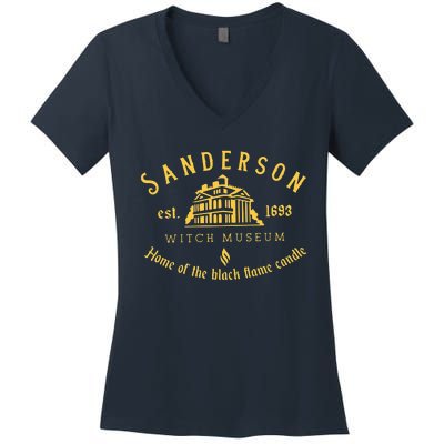 Sanderson Sisters Brewing Co Hocus Pocus Halloween 2022 Women's V-Neck T-Shirt