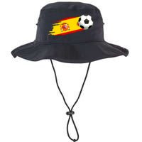 Spain Soccer Ball Spain Flag Jersey Spanish Football Fan Legacy Cool Fit Booney Bucket Hat