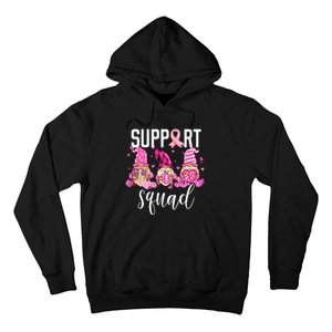 Support Squad Breast Cancer Awareness Gnomes Family Hoodie