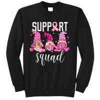 Support Squad Breast Cancer Awareness Gnomes Family Sweatshirt