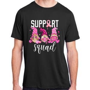 Support Squad Breast Cancer Awareness Gnomes Family Adult ChromaSoft Performance T-Shirt