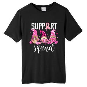 Support Squad Breast Cancer Awareness Gnomes Family Tall Fusion ChromaSoft Performance T-Shirt