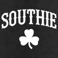 Southie South Boston Massachusetts tee 7 Panel Mesh Trucker Snapback Hat