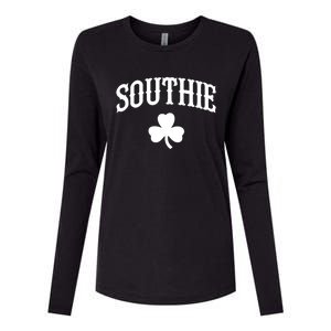 Southie South Boston Massachusetts tee Womens Cotton Relaxed Long Sleeve T-Shirt