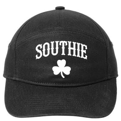 Southie South Boston Massachusetts tee 7-Panel Snapback Hat