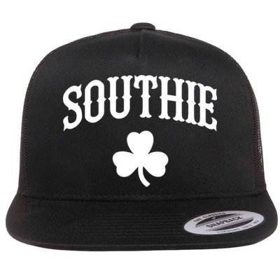 Southie South Boston Massachusetts tee Flatbill Hat
