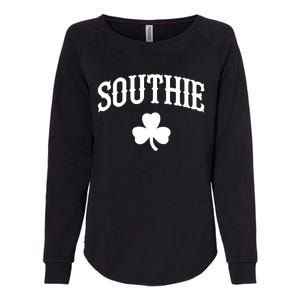 Southie South Boston Massachusetts tee Womens California Wash Sweatshirt