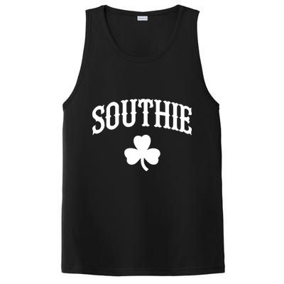Southie South Boston Massachusetts tee PosiCharge Competitor Tank