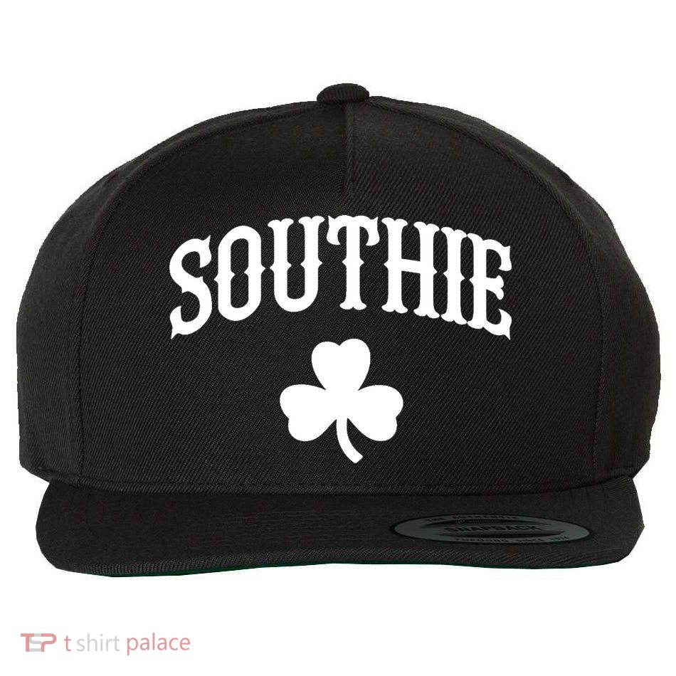Southie South Boston Massachusetts tee Wool Snapback Cap