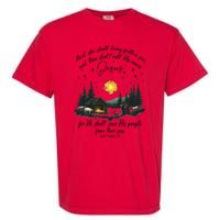 She Shall Bring Forth A Son Jesus Christian Christmas 2024 Garment-Dyed Heavyweight T-Shirt