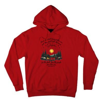 She Shall Bring Forth A Son Jesus Christian Christmas 2024 Tall Hoodie