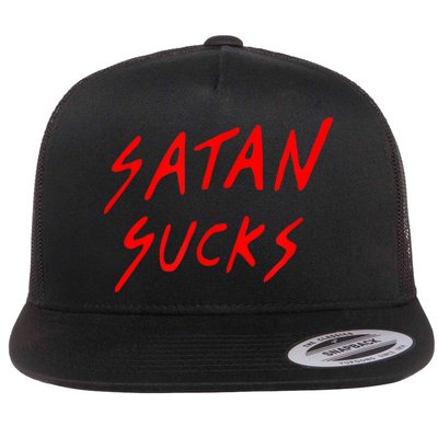Satan Sucks Bobby S Bible Verse Christian Love Christ Flatbill Hat