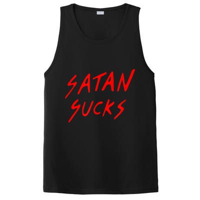Satan Sucks Bobby S Bible Verse Christian Love Christ PosiCharge Competitor Tank