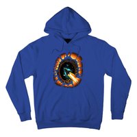 Space Spaceship Black Hole Rocket Astronomy Astronomer Cool Gift Hoodie