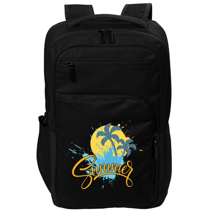 Summer Splash Beach Life Impact Tech Backpack