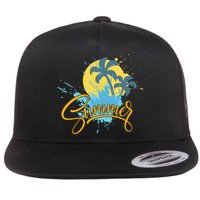 Summer Splash Beach Life Flatbill Hat
