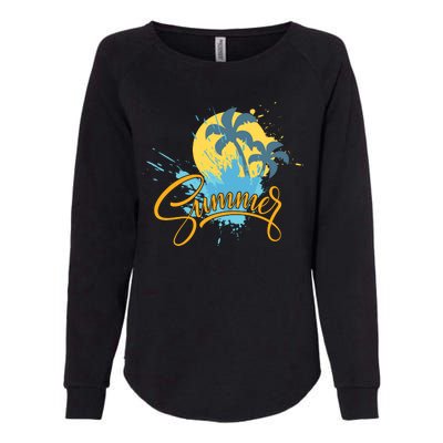 Summer Splash Beach Life Womens California Wash Sweatshirt