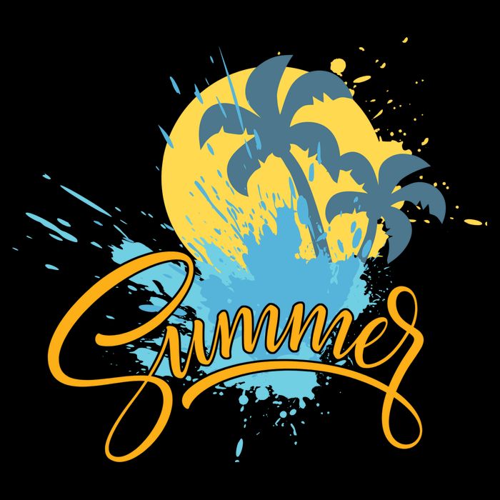 Summer Splash Beach Life Cropped Pullover Crew