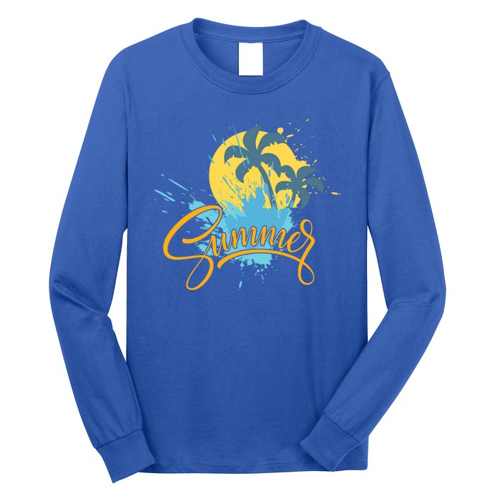 Summer Splash Beach Life Long Sleeve Shirt