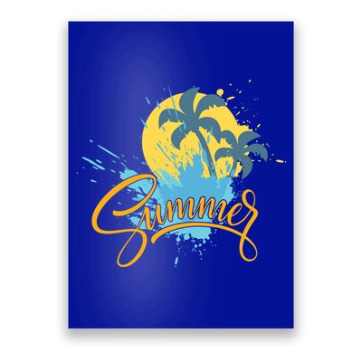 Summer Splash Beach Life Poster