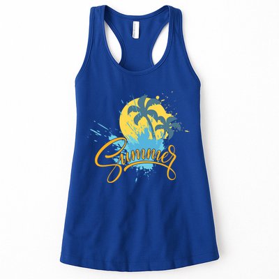Summer Splash Beach Life Womens Tank Top
