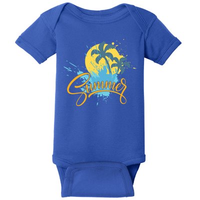Summer Splash Beach Life Baby Bodysuit