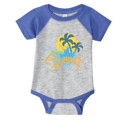 Summer Splash Beach Life Infant Baby Jersey Bodysuit