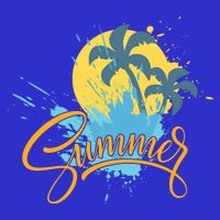 Summer Splash Beach Life Womens T-Shirt