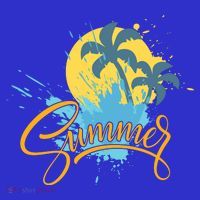 Summer Splash Beach Life Women's V-Neck T-Shirt