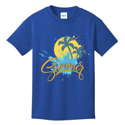 Summer Splash Beach Life Kids T-Shirt