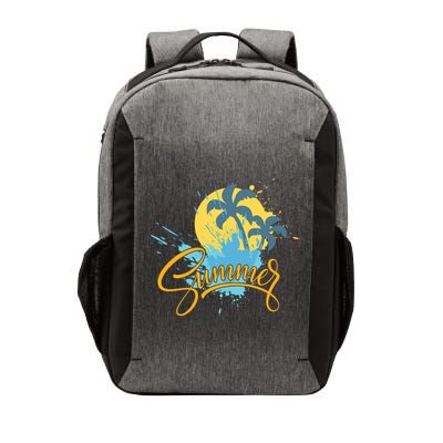 Summer Splash Beach Life Vector Backpack