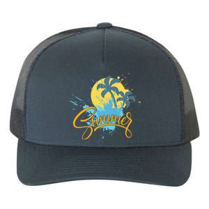 Summer Splash Beach Life Yupoong Adult 5-Panel Trucker Hat