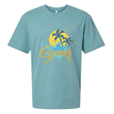 Summer Splash Beach Life Sueded Cloud Jersey T-Shirt