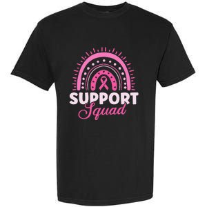 Support Squad Breast Cancer Warrior Garment-Dyed Heavyweight T-Shirt