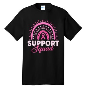 Support Squad Breast Cancer Warrior Tall T-Shirt