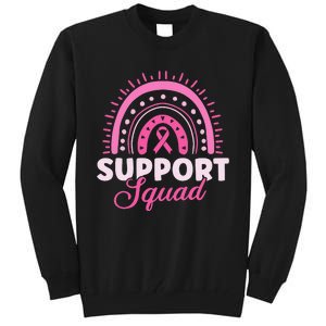 Support Squad Breast Cancer Warrior Tall Sweatshirt