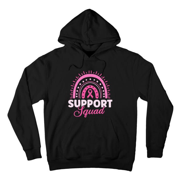 Support Squad Breast Cancer Warrior Tall Hoodie