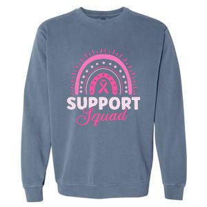 Support Squad Breast Cancer Warrior Garment-Dyed Sweatshirt