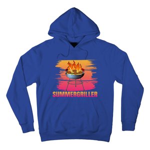 Summergriller Summer Barbecue Sun Grill Meaningful Gift Hoodie