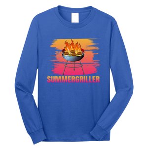 Summergriller Summer Barbecue Sun Grill Meaningful Gift Long Sleeve Shirt