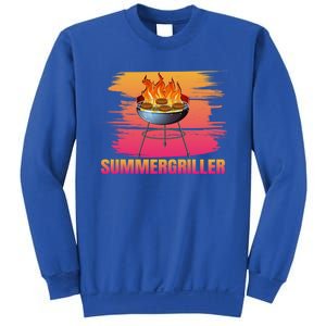 Summergriller Summer Barbecue Sun Grill Meaningful Gift Sweatshirt