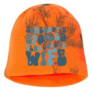 SomebodyS Spoiled Blue Collar Wife Blue Collar Wives Club Kati - Camo Knit Beanie