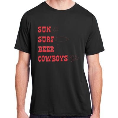 Sun Surf Beer Cowboys Apparel Adult ChromaSoft Performance T-Shirt