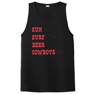 Sun Surf Beer Cowboys Apparel PosiCharge Competitor Tank