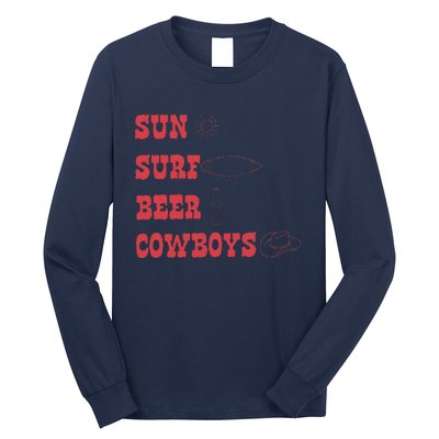 Sun Surf Beer Cowboys Apparel Long Sleeve Shirt