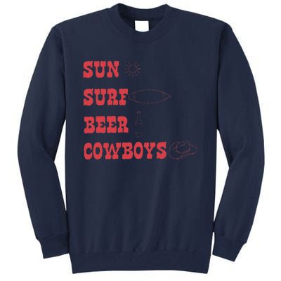 Sun Surf Beer Cowboys Apparel Tall Sweatshirt