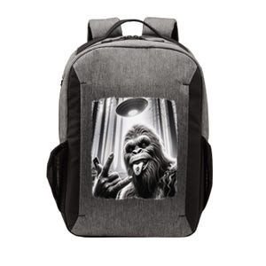 Sasquatch Selfie Big Foot Rock On Ufo Alien Funny 0hjxk2 Vector Backpack