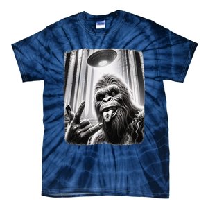 Sasquatch Selfie Big Foot Rock On Ufo Alien Funny 0hjxk2 Tie-Dye T-Shirt