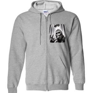 Sasquatch Selfie Big Foot Rock On Ufo Alien Funny 0hjxk2 Full Zip Hoodie