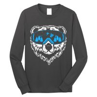 Snow Ski Bear Snowboard Long Sleeve Shirt